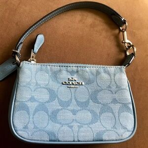 Coach Nolita 15 (light Blue Denim)